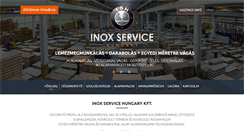 Desktop Screenshot of inoxservice.hu
