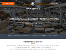 Tablet Screenshot of inoxservice.hu